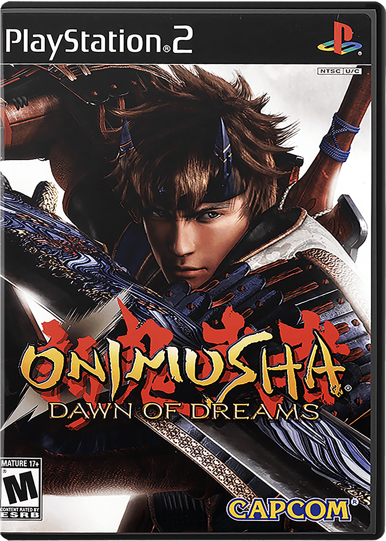 Onimusha Dawn Of Dreams box art for Playstation 2